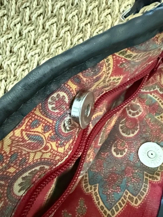 Brighton Rita Woven Jute Tote Bag with Brown Braided Handles - Picture 3 of 8